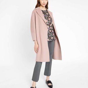 S Max Mara Arona Pink Coat Brand New